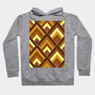 V Pattern Hoodie